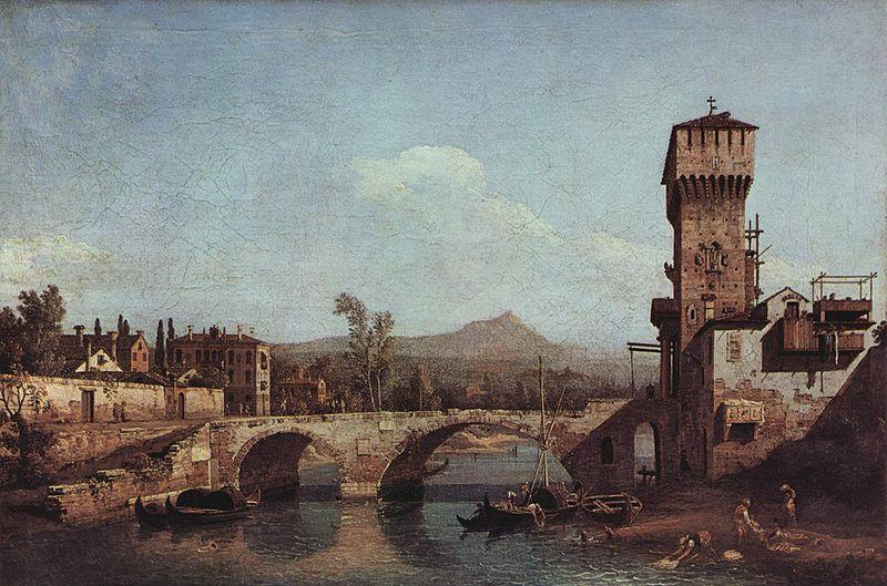 Bernardo Bellotto Capriccio Veneto